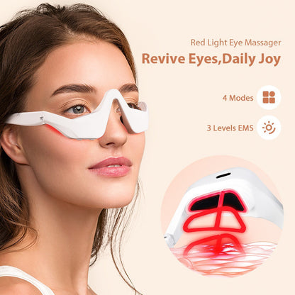 Micro Eye Massager & Red Light Therapy