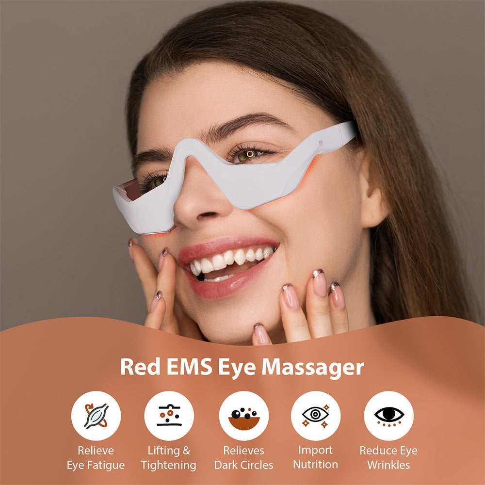 Micro Eye Massager & Red Light Therapy